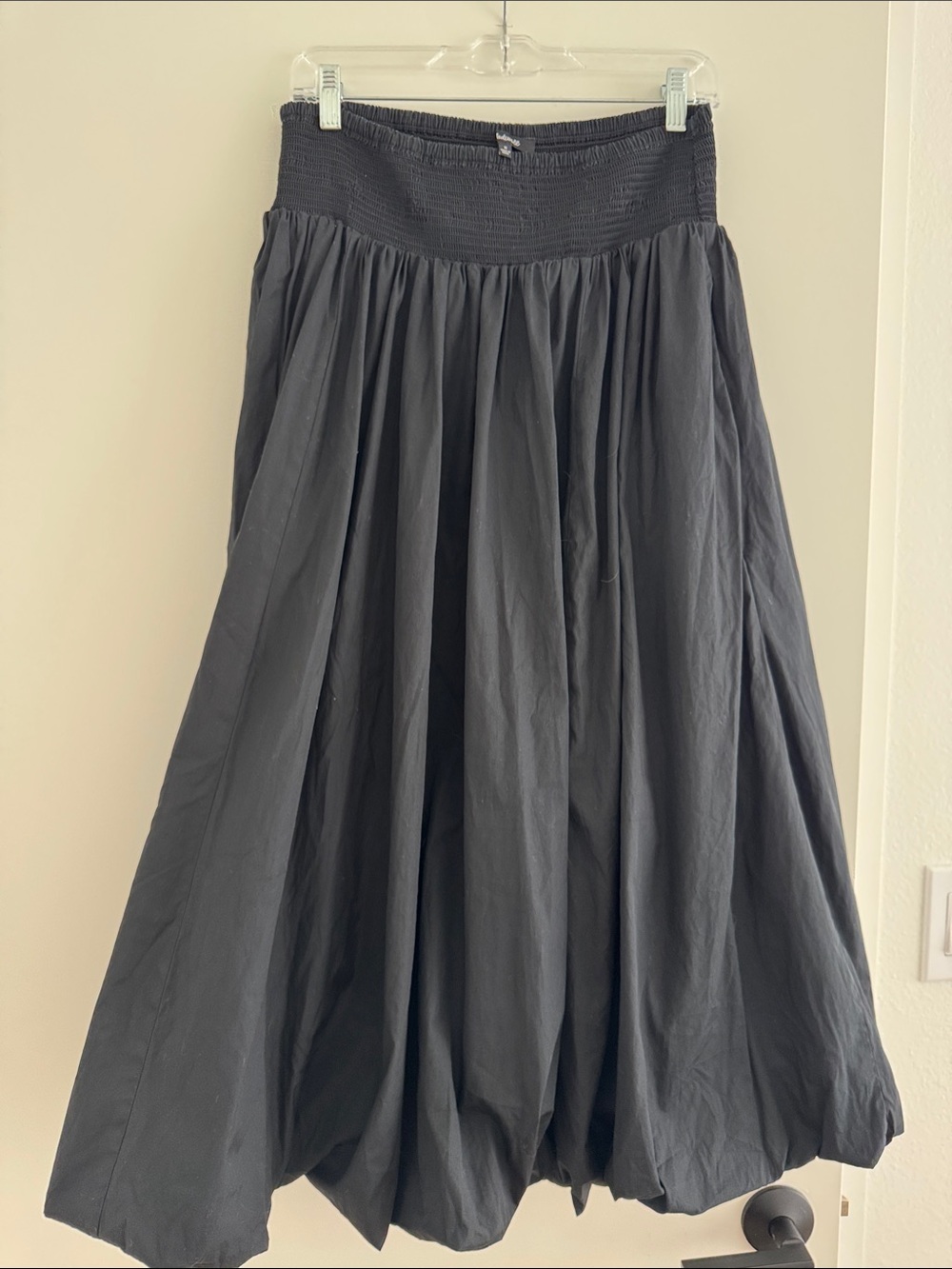 Madewell midi bubble skirt